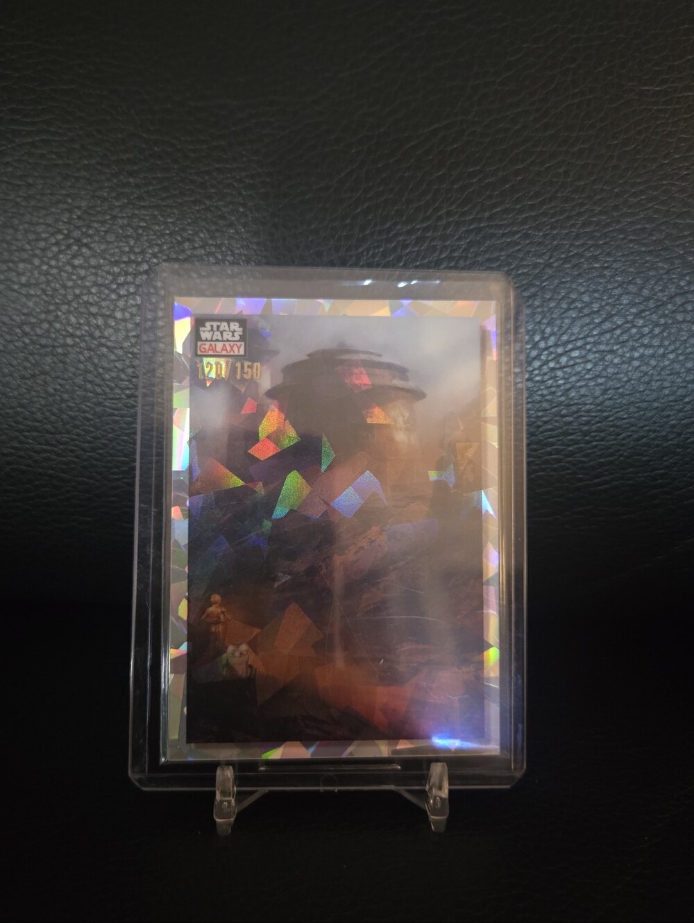 2023 Topps Chrome Star Wars Galaxy Refractor Dune Sea Palace Card #120/150